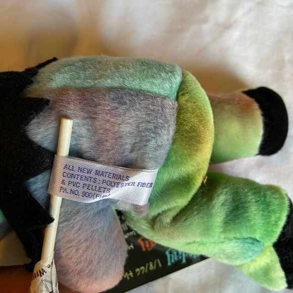 Grateful Dead Cosmic Charlie Bear Bean Liquid Blue Collect Vintage New Old Stock - Picture 8 of 8